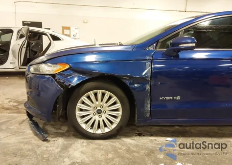 2014 Ford Fusion Hybrid Se из США, поврежденный, VIN 3FA6P0LU2ER245142